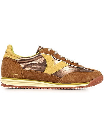 Baskets victoria saturno metal & daim