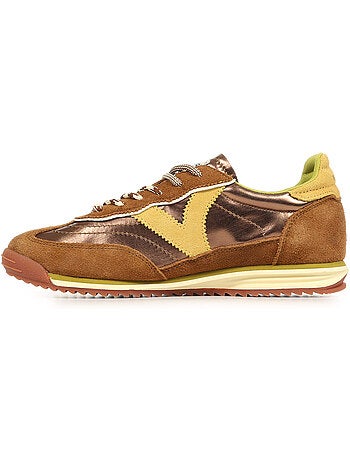 Baskets victoria saturno metal & daim