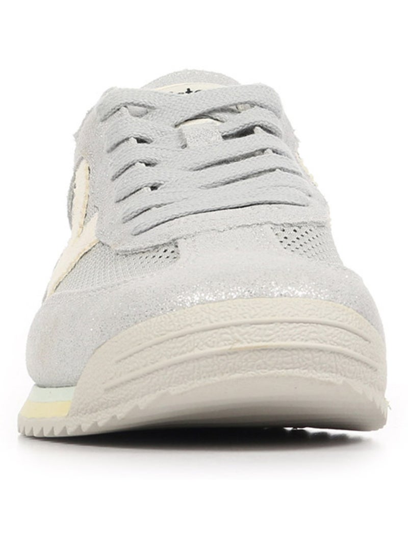Baskets Victoria Saturno Rejilla & Serraje Gris - Kiabi