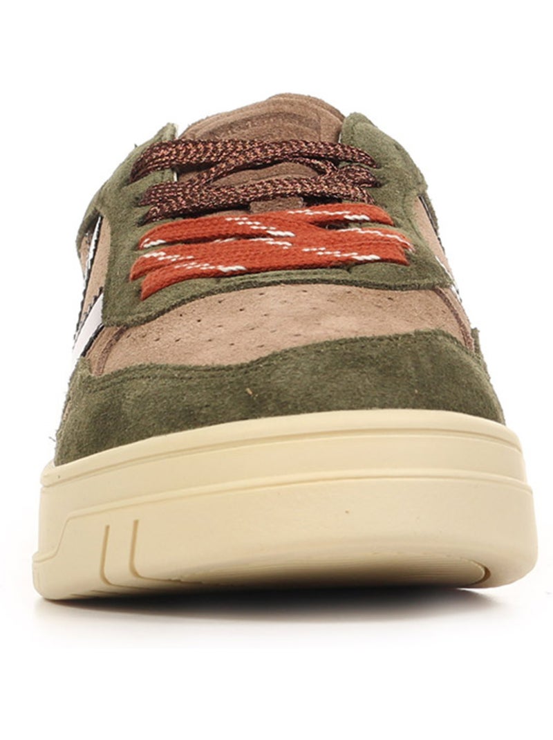 Baskets victoria seul clous Kaki - Kiabi