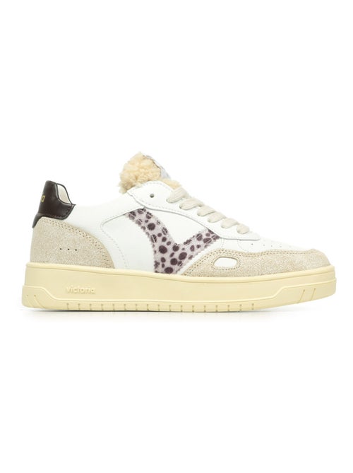 Baskets Victoria Seul Efecto Piel & Serra - Kiabi