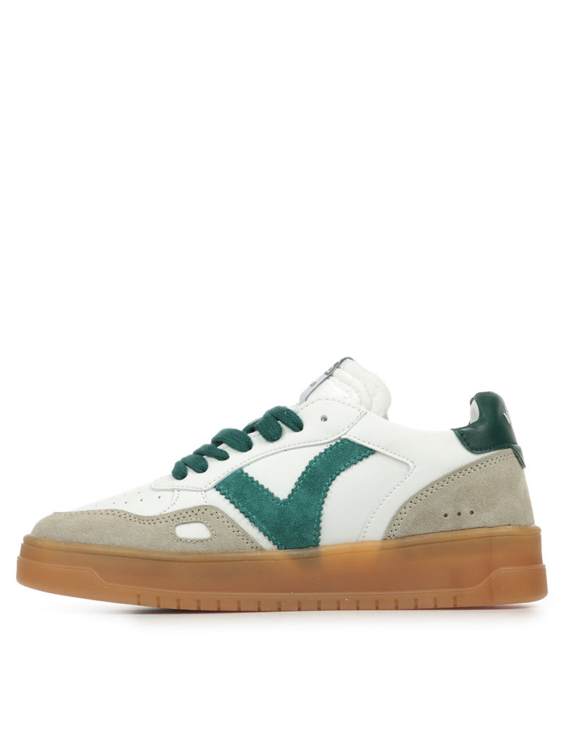 Baskets Victoria Seul Efecto Piel & Serra Blanc - Kiabi