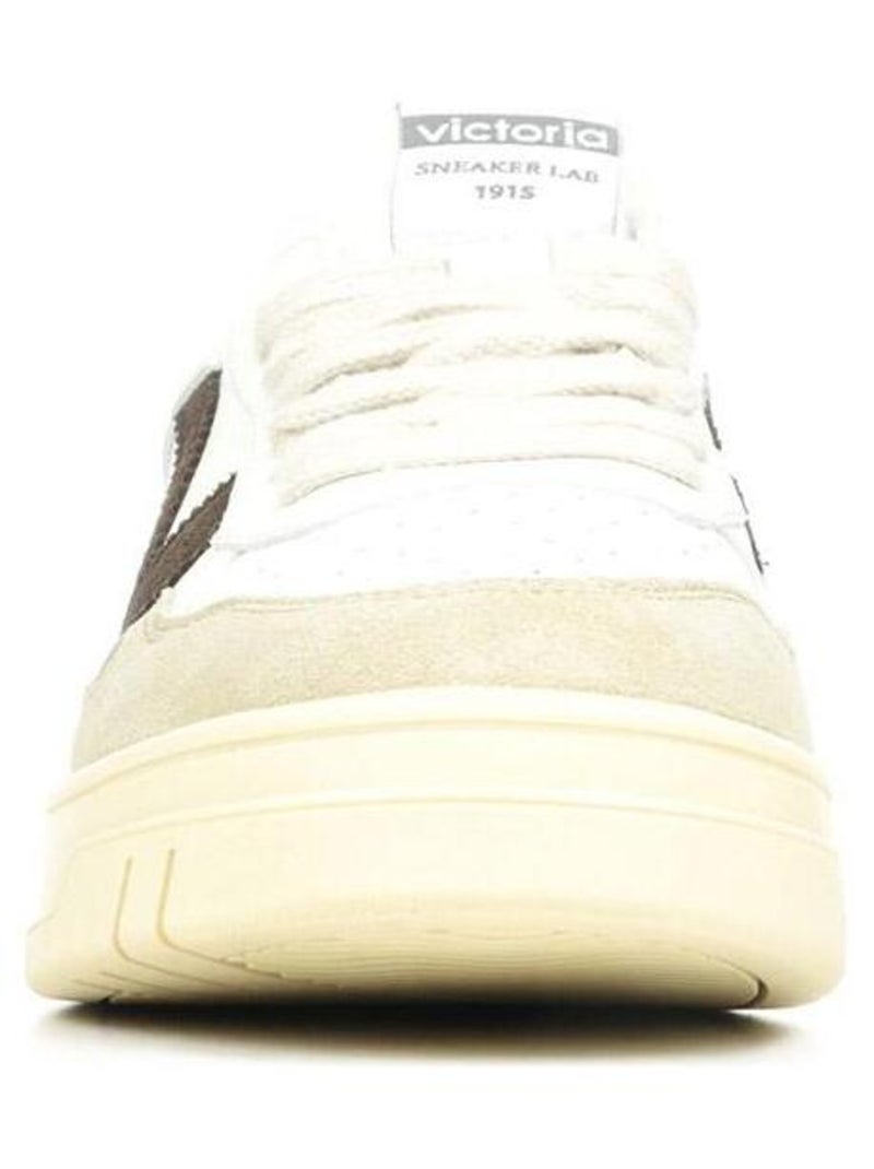 Baskets Victoria Seul Efecto Piel & Serra Blanc - Kiabi