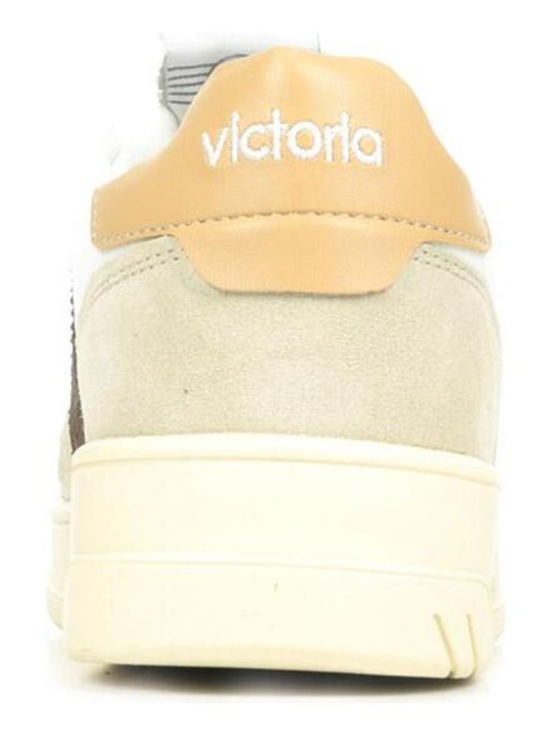 Baskets Victoria Seul Efecto Piel & Serra Blanc - Kiabi