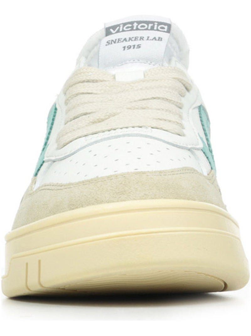 Baskets Victoria Seul Efecto Piel & Serra Blanc - Kiabi