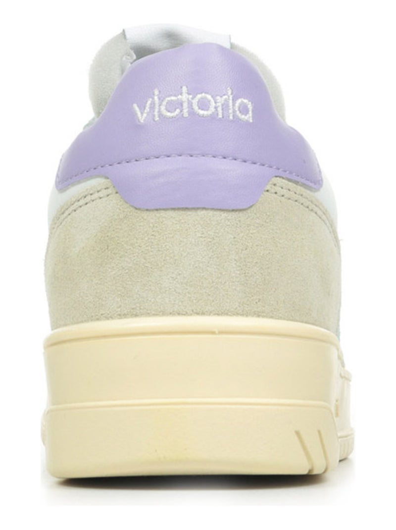 Baskets Victoria Seul Efecto Piel & Serra Blanc - Kiabi