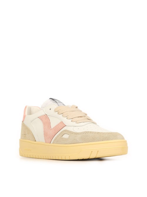 Baskets Victoria Seul Efecto Piel Serraje - Kiabi