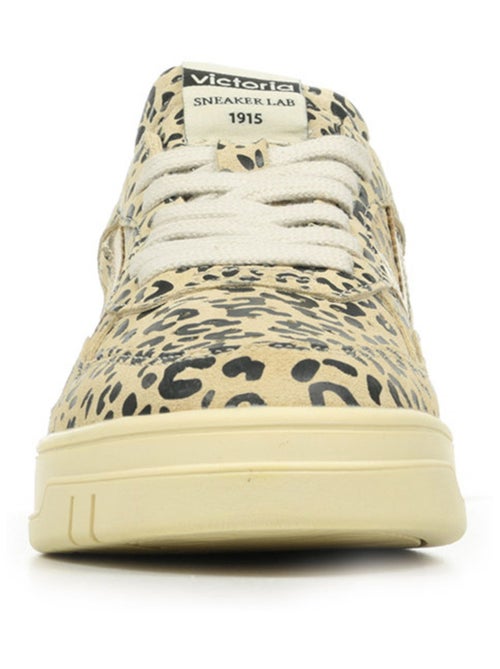 Baskets Victoria Seul Serraje Animal Print - Kiabi
