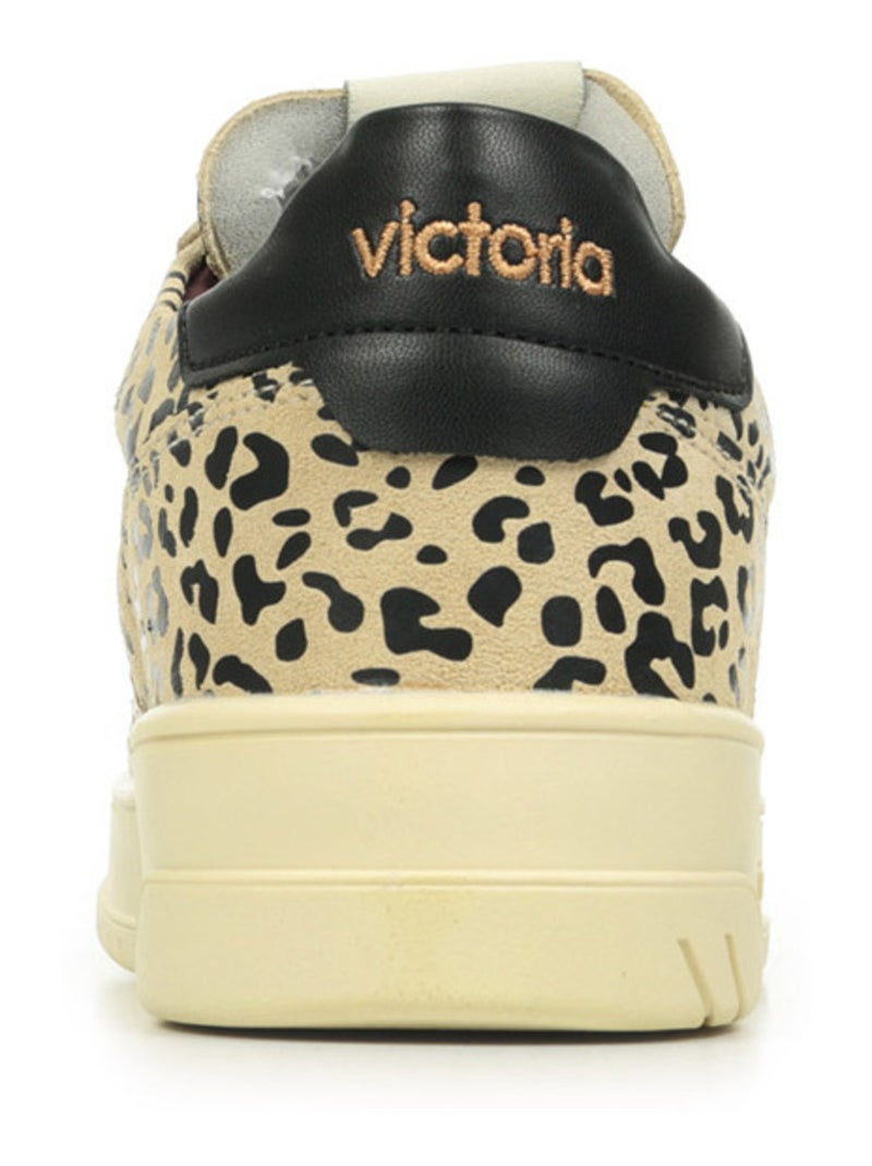 Baskets Victoria Seul Serraje Animal Print Multicolore - Kiabi