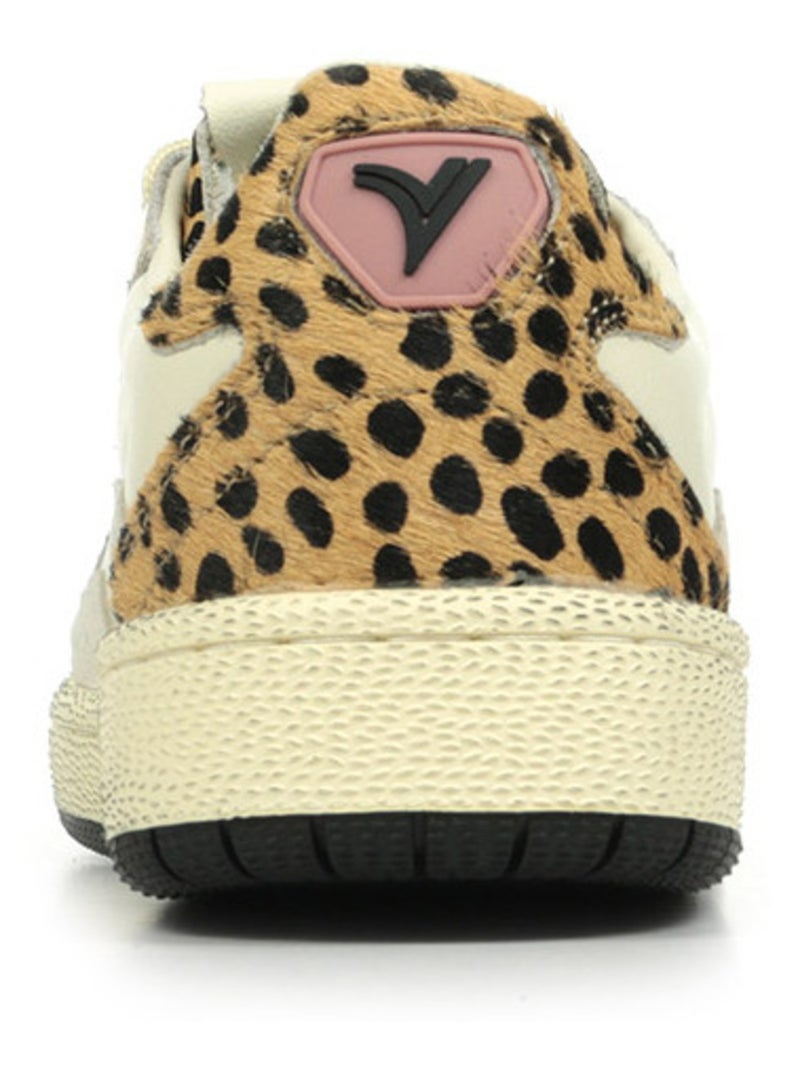 Baskets Victoria Smash Animal Print Blanc - Kiabi
