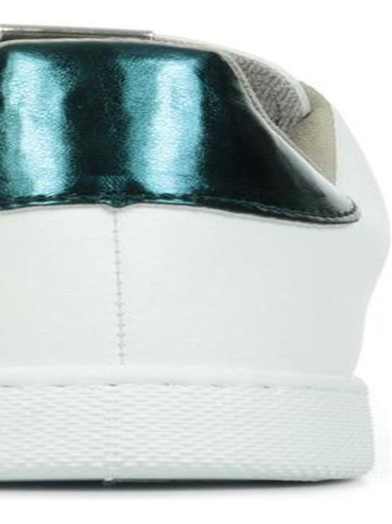 Baskets Victoria Tenis PU Blanc Multicolore - Kiabi