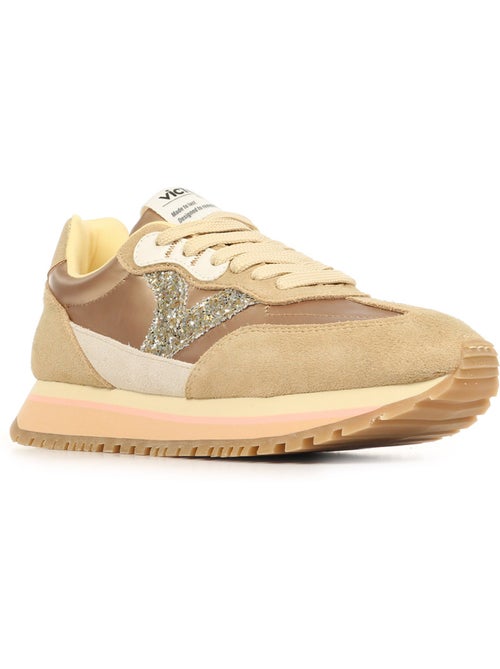 Baskets Victoria Viento Nylon Metal & Serraje - Kiabi