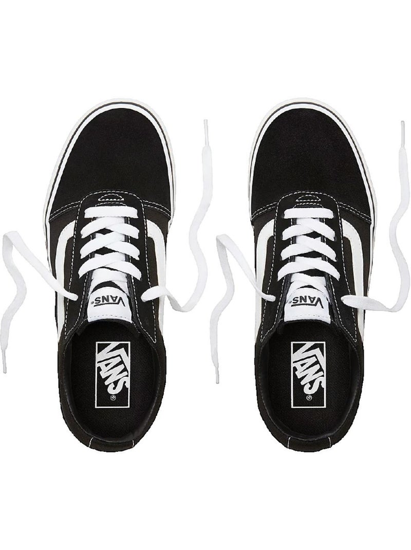 Baskets Ward toile et daim Vans Noir - Kiabi
