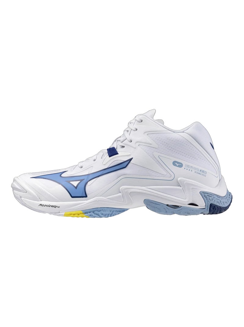 Baskets wave lightning z8 - mizuno Blanc Bleu - Kiabi