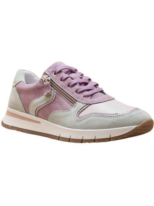 Baskets zip et lacets bicolore - PEDICONFORT - Kiabi