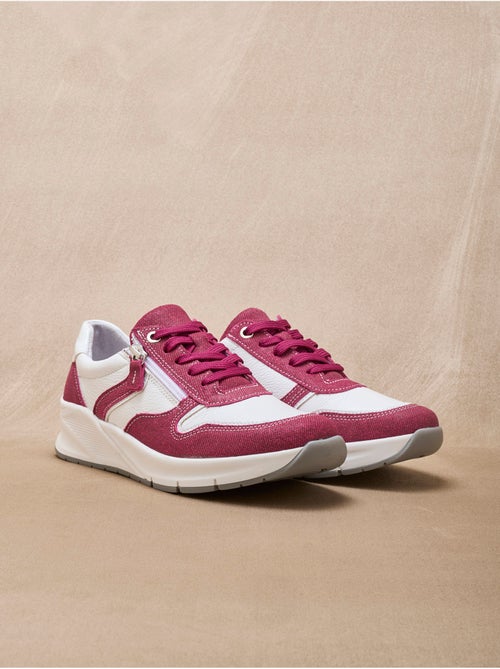 Baskets zippées bicolores - PEDICONFORT - Kiabi