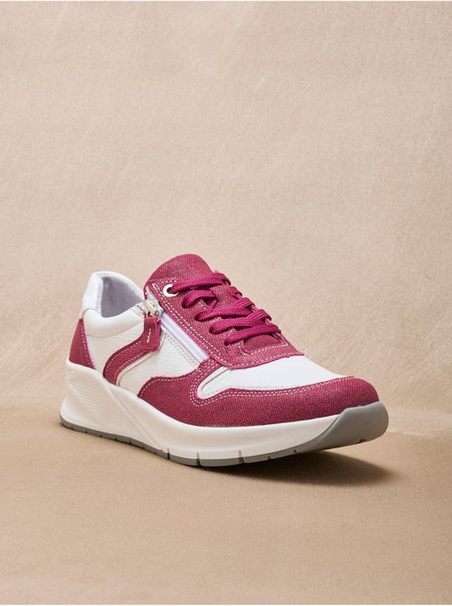 Baskets zippées bicolores - PEDICONFORT - Kiabi