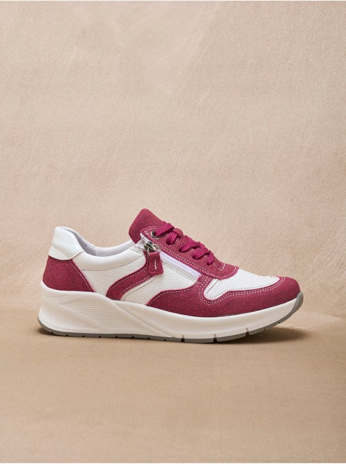 Baskets zippées bicolores - PEDICONFORT - Kiabi