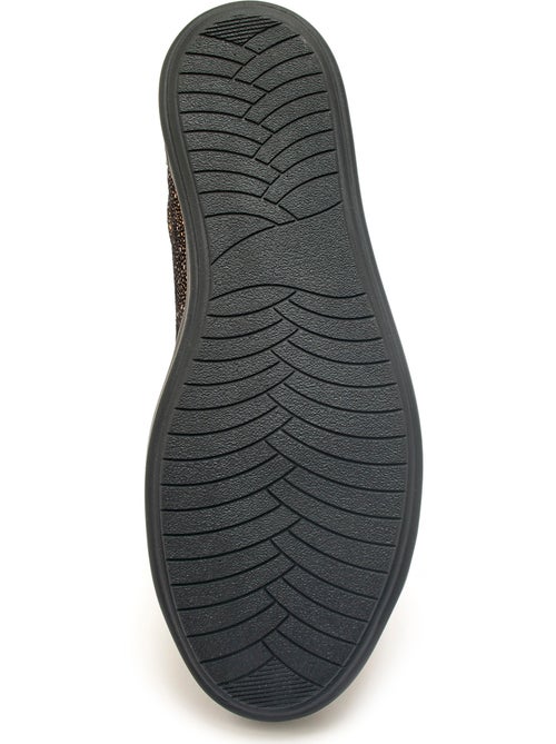 Baskets zippées cuir semelle amovible - PEDICONFORT - Kiabi