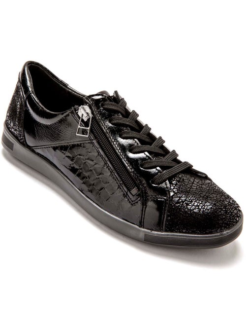 Baskets zippées cuir semelle amovible - PEDICONFORT - Kiabi