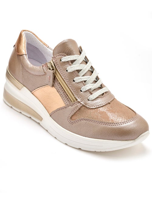 Baskets zippées et lacées - PEDICONFORT - Kiabi