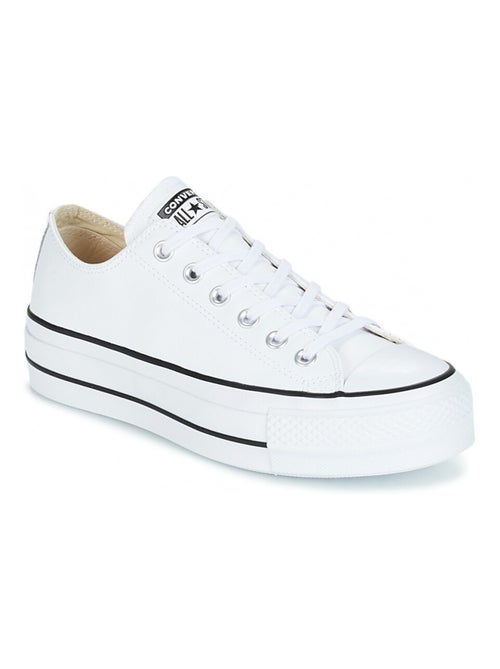 Basse Platform Cuir - Kiabi