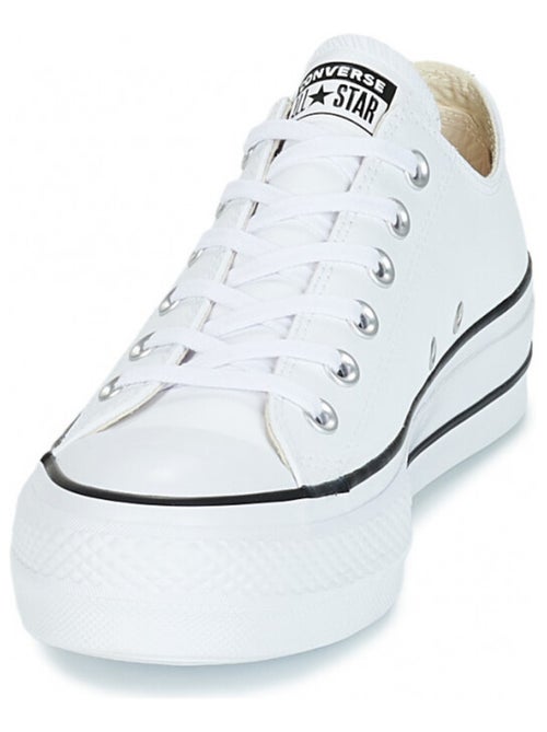 Basse Platform Cuir - Kiabi
