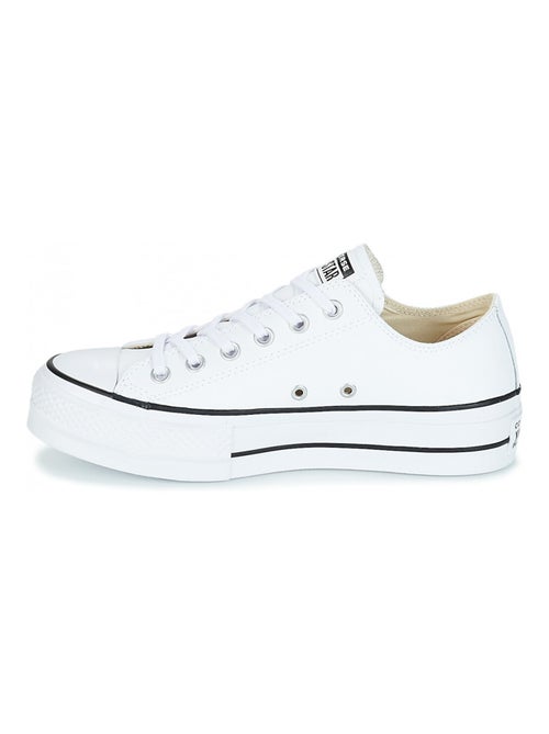 Basse Platform Cuir - Kiabi