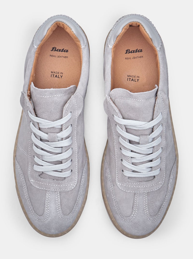 Bata Basket de loisirs Laces/Velcro Gris - Kiabi