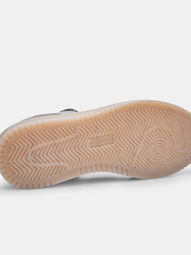 Bata Basket de loisirs Laces/Velcro Gris - Kiabi