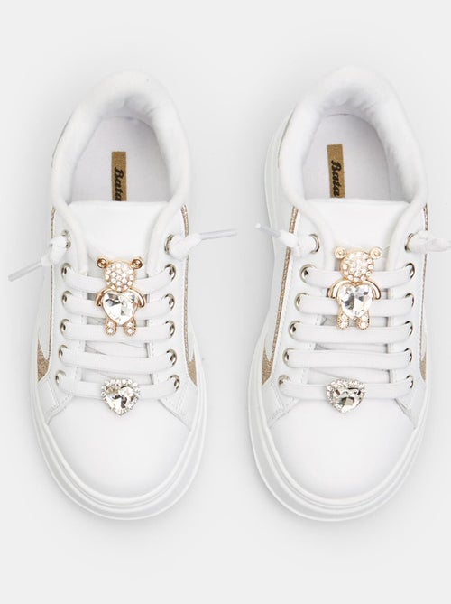 BATA Baskets confrotables avec accessoire - Kiabi