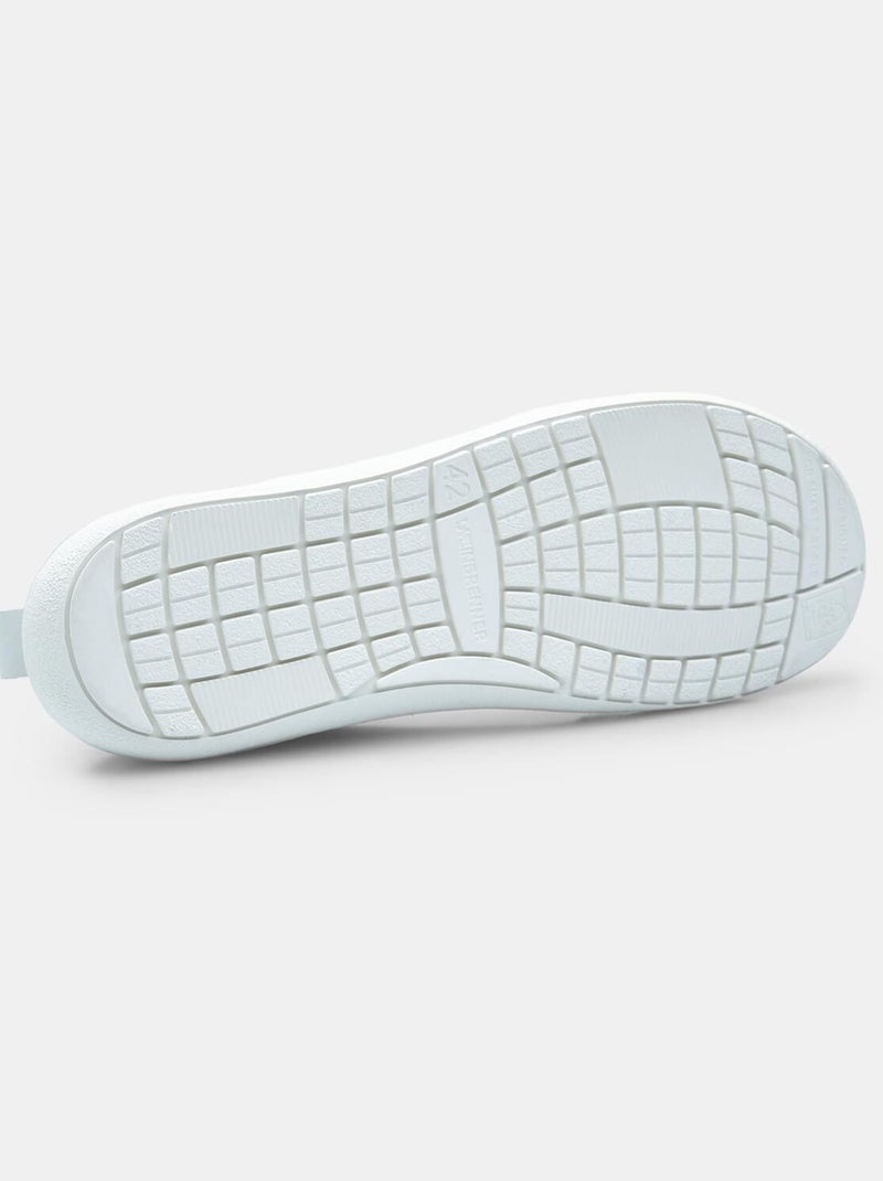 BATA Baskets en cuir Barefoot  confortables Blanc - Kiabi