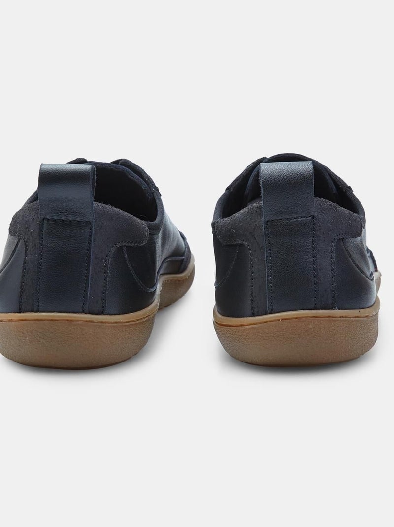 BATA Baskets en cuir Barefoot  confortables Noir - Kiabi