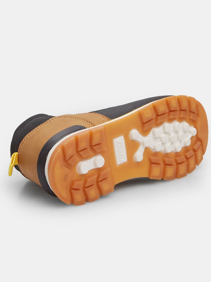 BATA Botte d'hiver en tissu Noir Marron - Kiabi