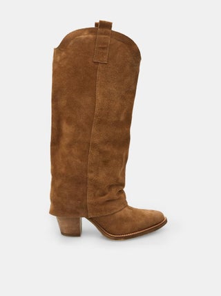 BATA Bottes western en daim