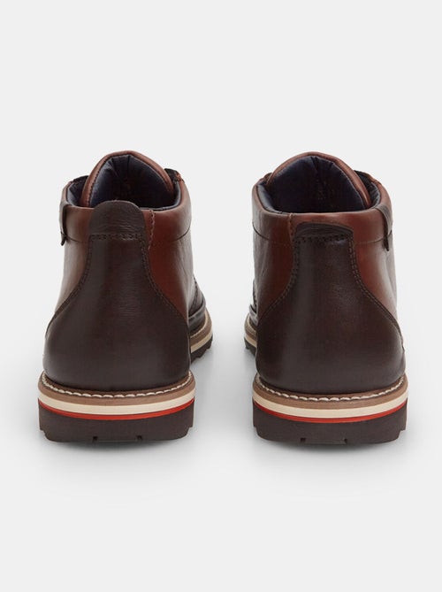 BATA Bottine hiver en cuir - Kiabi