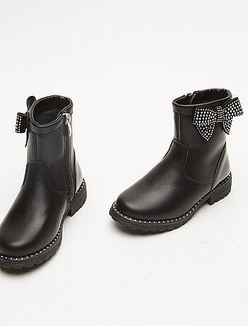 BATA Bottines à nœud d'hiver