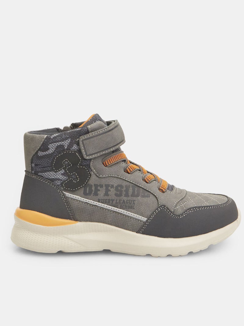 BATA Bottines détachables hiver Gris - Kiabi