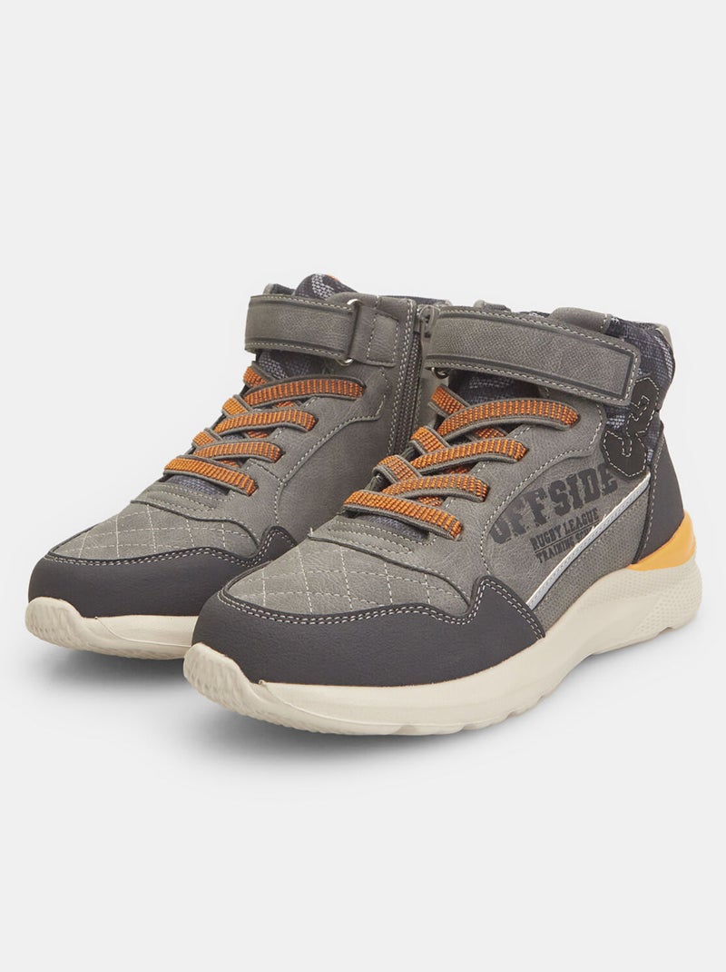 BATA Bottines détachables hiver Gris - Kiabi