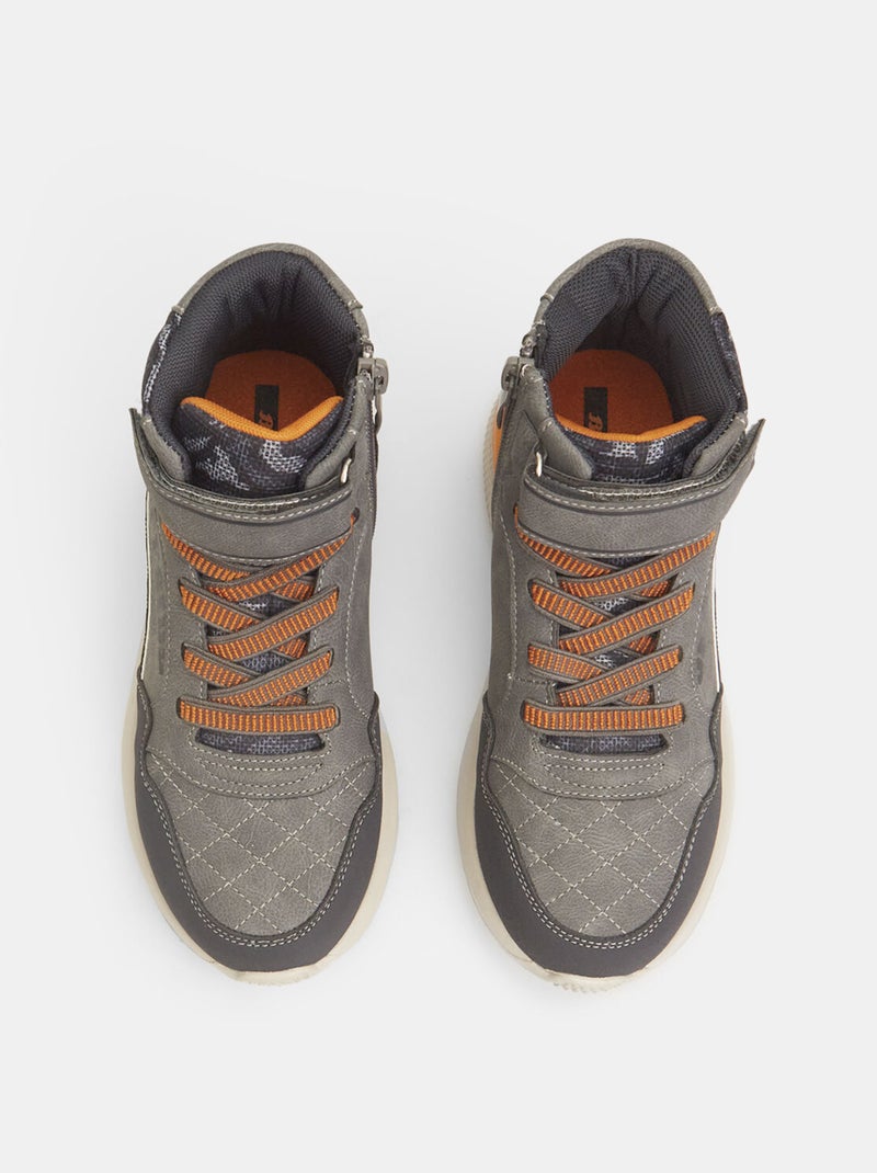 BATA Bottines détachables hiver Gris - Kiabi