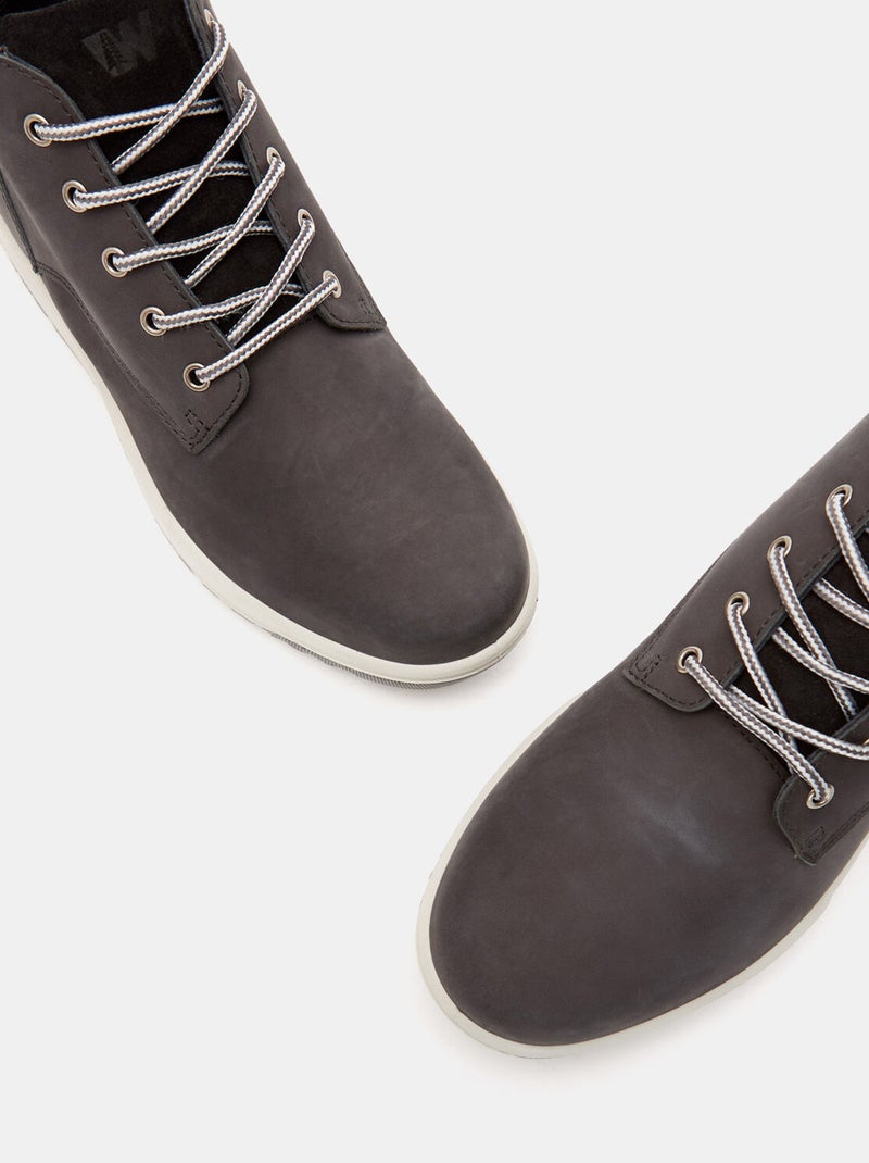 BATA Bottines d'hiver en cuir Noir - Kiabi