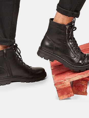 BATA Bottines hiver zippées sur le côté