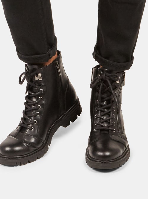 BATA Bottines hiver zippées sur le côté - Kiabi
