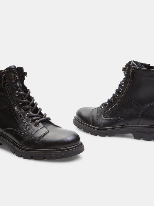 BATA Bottines hiver zippées sur le côté - Kiabi