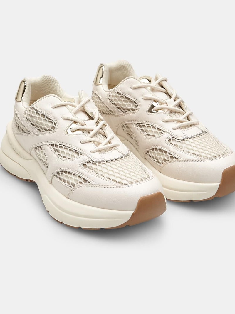 BATA  Chaussures Laces/Velcro Casual Beige - Kiabi