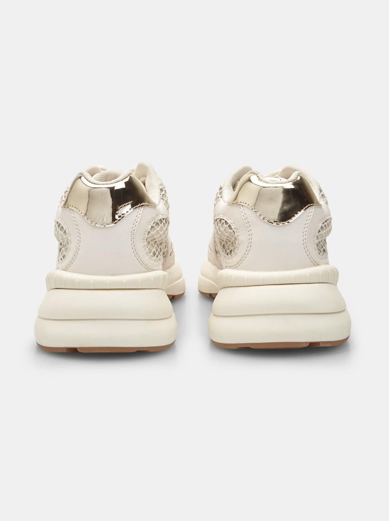 BATA  Chaussures Laces/Velcro Casual Beige - Kiabi