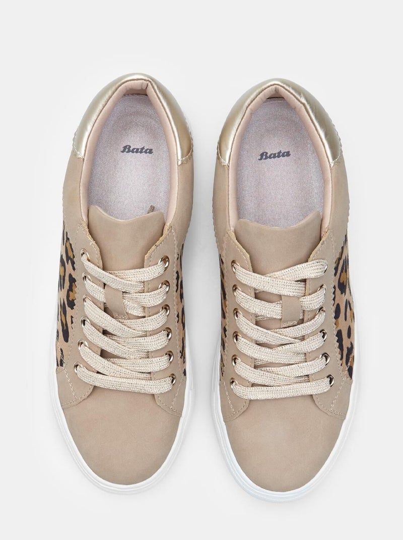 BATA Chaussures  Lanières Confortables Beige - Kiabi