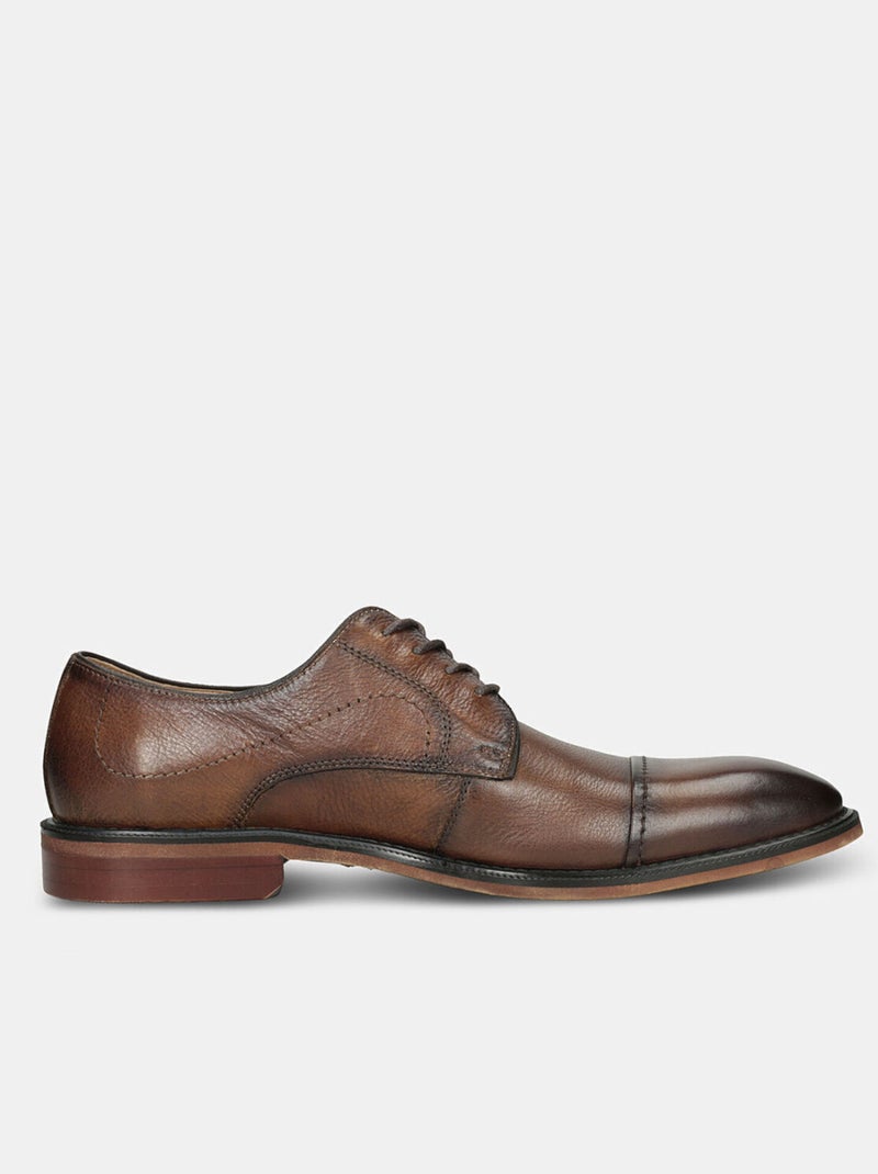BATA Derbies été en cuir Bronze - Kiabi