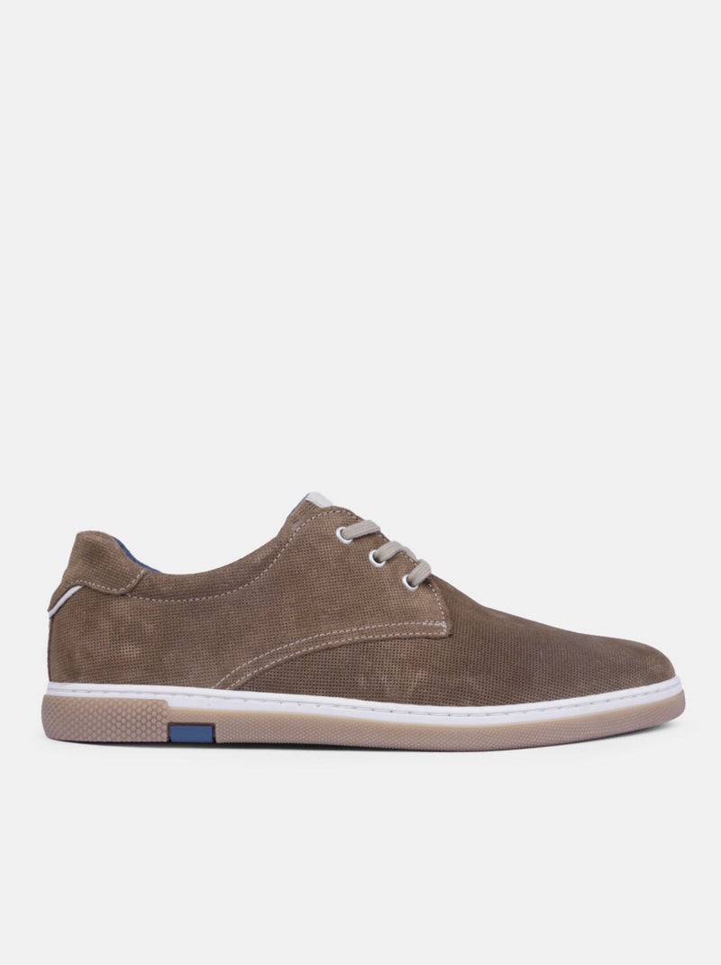 BATA Derbies été en daim Beige - Kiabi