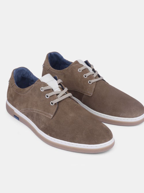 Bata derbies été en daim - Kiabi